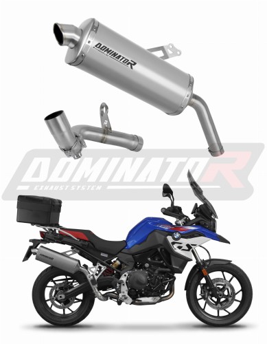 BMW F750GS 2021 - 2023 Mid pipe + wydech Tłumik tytanowy P7 + dB killer