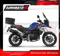 BMW F850GS 2016 - 2020 EXHAUST Muffler Auspuff Sportauspuff Silencer Echappement Silencieux Scarico Scarichi Escape Wydech Tłumik P7 BLACK Dominator Exhaust System 2