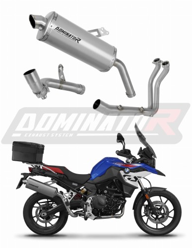 kompletny układ wydechowy z tłumikiem DOMINATOR Full System Tytanowy P7 pasujący do motocykla BMW