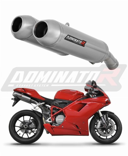 Ducati 1098 2007 - 2009 EXHAUST Suzuki Muffler Auspuff Sportauspuff Silencer Echappement Silencieux Scarico Scarichi Escape Wydech Tłumik OVR Dominator x