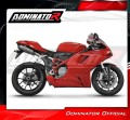exhaust muffler DOMINATOR titanium HP8 fits to Ducati 1198 2009  2011 4