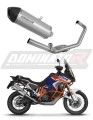 complete exhaust system with muffler DOMINATOR Full System titanium HP7 fits to KTM 1290 Super Adventure 2021  2024