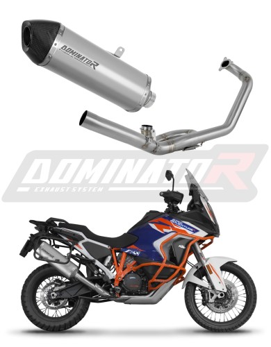 complete exhaust system with muffler DOMINATOR Full System titanium HP7 fits to KTM 1290 Super Adventure 2021  2024