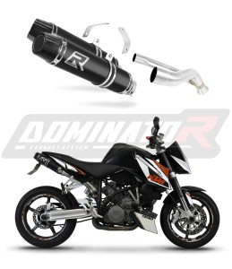 KTM 990 SUPER Duke 2005 - 2013 Exhaust Silencer Muffler HP3 BLACK + dB killer medium