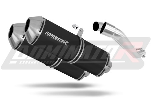 wydech tłumik DOMINATOR OVR CZARNY pasujący do motocykla Yamaha BT 1100 BULLDOG 2001 - 2007