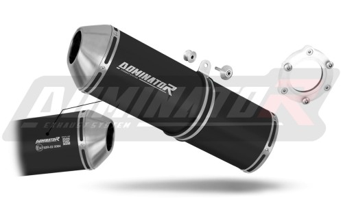 wydech tłumik DOMINATOR Homologowany OVR CZARNY pasujący do motocykla Yamaha YZF 1000 R Thunderace 1996 - 2003
