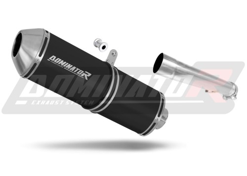 exhaust muffler DOMINATOR OVR BLACK fits to Yamaha FZS FAZER 1000 2001  2005