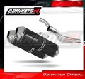 wydech tłumik DOMINATOR OVR CZARNY pasujący do motocykla Yamaha TDM 850 1996 - 2001 2