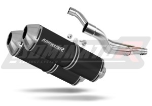 Yamaha TDM 850 1991 - 1995 Exhaust Silencer Muffler OVR BLACK + dB killer