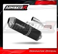 exhaust muffler DOMINATOR OVR BLACK fits to Yamaha TDM 850 Right Side 1991  1995 2