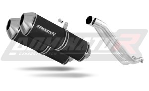 Yamaha XT 660 X 2004 - 2016 Exhaust Silencer Muffler OVR BLACK + dB killer