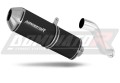 exhaust muffler DOMINATOR OVR BLACK fits to Yamaha XTZ 660 TENERE 1991  1999