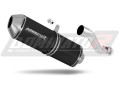 exhaust muffler DOMINATOR OVR BLACK fits to Yamaha XT 600 1987  1989