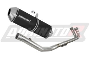 Yamaha XP 530 T-MAX 2012 - 2016 Full Exhaust System Collector Silencer OVR BLACK + dB killer