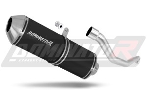 Yamaha WR 400 F 1998 - 2002 Exhaust Silencer Muffler OVR BLACK + dB killer