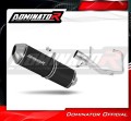 complete exhaust system with muffler DOMINATOR Full System OVR BLACK fits to Yamaha YBR 125 2000  2008 2