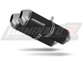exhaust muffler DOMINATOR OVR BLACK fits to Triumph SPEED TRIPLE 1050 2005  2010