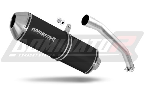 exhaust muffler DOMINATOR OVR BLACK fits to Triumph TIGER 900 T709 1999  2000