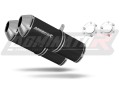 exhaust muffler DOMINATOR OVR BLACK fits to Suzuki GSXR 1300 Hayabusa 1999  2007