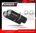 wydech tłumik DOMINATOR OVR CZARNY pasujący do motocykla Suzuki TL 1000 R 1997 - 2000 3