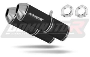 Suzuki TL 1000 S 1997-2000 Exhaust Silencer Muffler OVR BLACK + dB killer