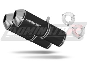 Suzuki GSXR 1000 K7 K8 2007 - 2008 Exhaust Silencer Muffler OVR BLACK + dB killer