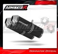 exhaust muffler DOMINATOR OVR BLACK fits to Suzuki GSXR 1000 K7 K8 2007  2008 3