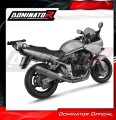 exhaust muffler DOMINATOR S6 fits to Suzuki GSF BANDIT 600 2000  2004 2