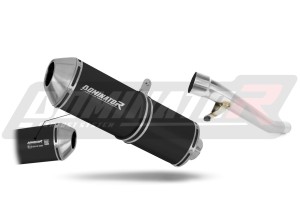 Suzuki GSXF 750 1998 - 2006 EU Approved Exhaust Silencer OVR BLACK