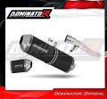 exhaust muffler DOMINATOR homologated road legal OVR BLACK fits to SUZUKI GSX 750 INAZUMA 1997  2003 2