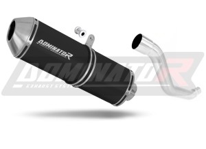 Suzuki XF 650 Freewind 1997 - 2003 Exhaust Silencer Muffler OVR BLACK + dB killer