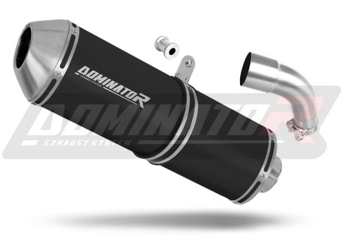 exhaust muffler DOMINATOR OVR BLACK fits to Suzuki SV 650 2016  2023