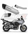 Suzuki GSF BANDIT 600 2000 - 2004 EU Approved Motorcycle Muffler Auspuff Sportauspuff Silencer Echappement Silencieux Scarico Scarichi Escape Wydech Tłumik HP6 Titanium Dominator Exhaust System x
