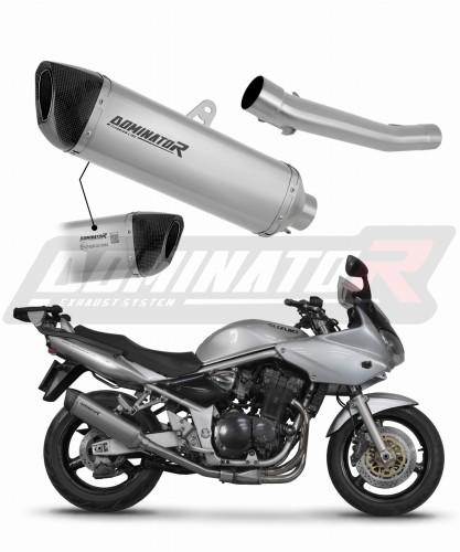 exhaust muffler DOMINATOR homologated road legal titanium HP6 fits to Suzuki GSF BANDIT 1200 2001  2005