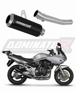 Suzuki GSF BANDIT 600 2000 - 2004 Exhaust Silencer Muffler GP BLACK + dB killer