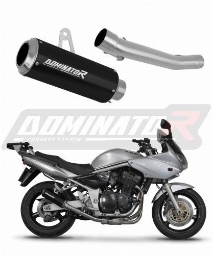 Suzuki GSF BANDIT 600 2000 - 2004 EXHAUST Muffler  Auspuff Sportauspuff Silencer Echappement Silencieux Scarico Scarichi Escape Wydech Tłumik GP BLACK Dominator  x