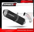 exhaust muffler DOMINATOR OVR BLACK fits to Suzuki SV 650 N 2003  2015 3