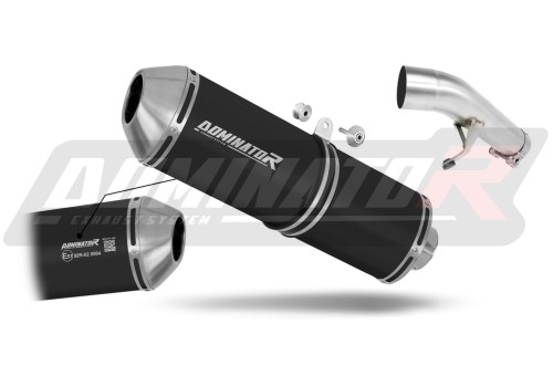 Suzuki GSXF 650 2007 - 2016 EU Approved EXHAUST Muffler Auspuff Sportauspuff Silencer Echappement Silencieux Scarico Scarichi Escape Wydech Tłumik OVR BL Dominator Exhaust System X