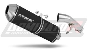 Suzuki GSF 650 BANDIT N / S 2007 - 2016 Exhaust Silencer Muffler OVR BLACK + dB killer