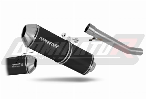 wydech tłumik DOMINATOR Homologowany OVR CZARNY pasujący do motocykla Suzuki GSXF 600 1998 - 2006