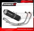 complete exhaust system with muffler DOMINATOR Full System OVR BLACK fits to Suzuki GS 500F 2004  2014 3
