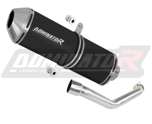 wydech tłumik DOMINATOR OVR CZARNY pasujący do motocykla Suzuki BURGMAN 400 2003 - 2006