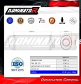Suzuki DR 125 EXHAUST Muffler Auspuff Sportauspuff Silencer Echappement Silencieux Scarico Scarichi Escape Wydech Tłumik OVR BL DOMINATOR 1