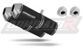 exhaust muffler DOMINATOR OVR BLACK fits to KTM 950 SM Supermoto R 2006  2008