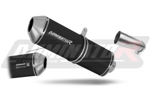 Kawasaki ZX10R 2011 - 2015 EU Approved Exhaust Silencer OVR BLACK