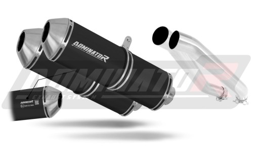 Z1000 Z 1000 EXHAUST Homologated Homologation Kawasaki Muffler Auspuff Sportauspuff Silencer Echappement Silencieux Scarico Scarichi Escape Wydech Tłumik OVR BL 2003 - 2006 DOMINATOR x