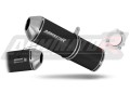 wydech tłumik DOMINATOR Homologowany OVR CZARNY pasujący do motocykla Kawasaki ZX9R 1994 - 2002