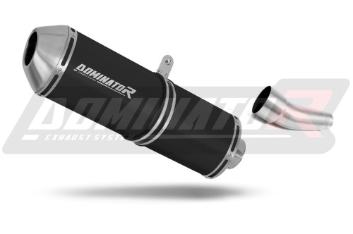 wydech tłumik DOMINATOR OVR CZARNY pasujący do motocykla Kawasaki ZX6R 636 2009 - 2024