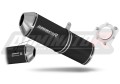 wydech tłumik DOMINATOR Homologowany OVR CZARNY pasujący do motocykla Kawasaki ZX6R 1995 - 1997