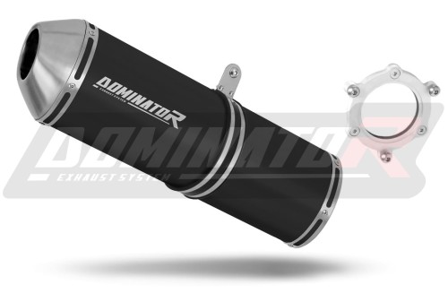 exhaust muffler DOMINATOR OVR BLACK fits to Kawasaki ZX6R 1995  1997